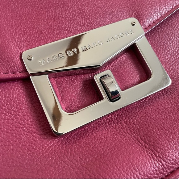 Marc by Marc Jacobs Pink Leather Clutch - Picture 3 of 15